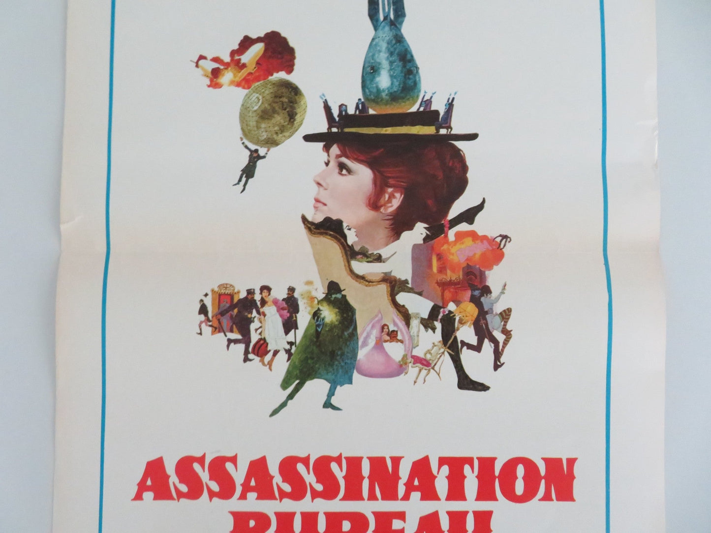 THE ASSASSINATION BUREAU ITALIAN LOCANDINA POSTER OLIVER REED DIANA RIGG 1969 Movie posters