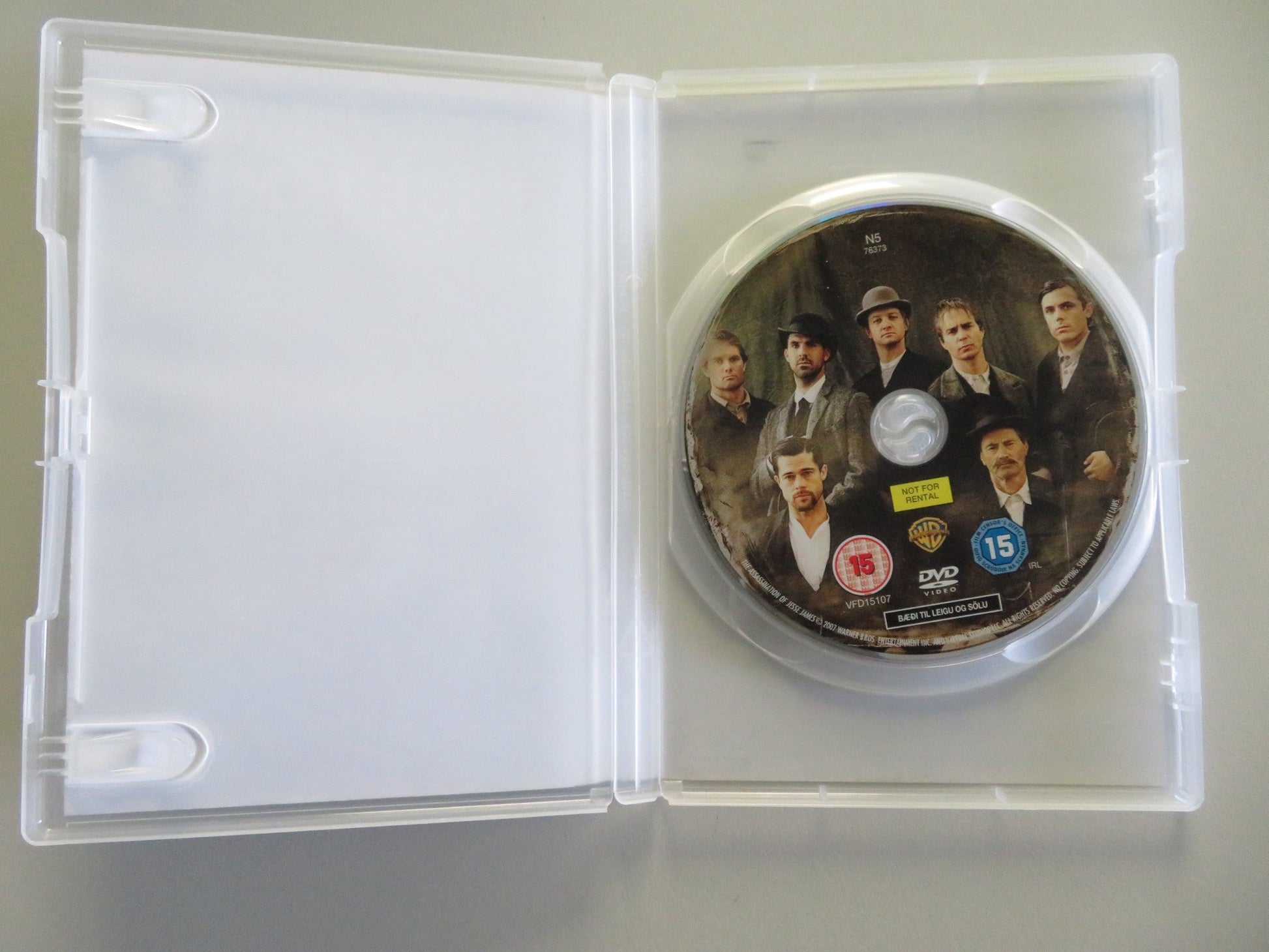 THE ASSASSINATION OF JESSE JAMES... (DVD) BRAD PITT 2007 REGION 2 Movie posters