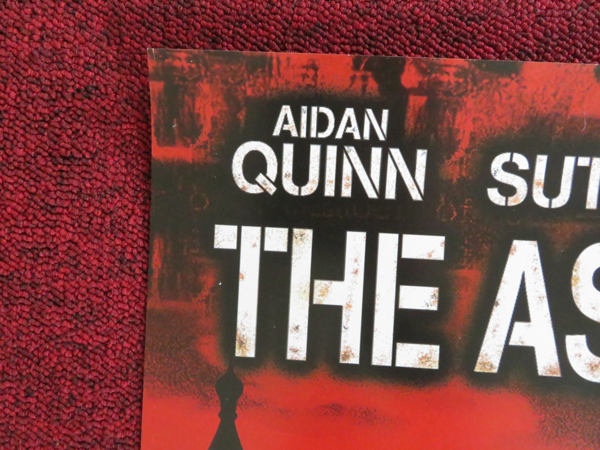 THE ASSIGNMENT VHS POSTER AIDAN QUINN DONALD SUTHERLAND 1997 Rendezvous Cinema Movie posters