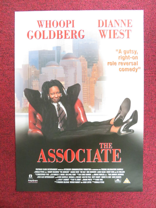 THE ASSOCIATE VHS VIDEO POSTER WHOOPI GOLDBERG DIANNE WIEST 1996 Rendezvous Cinema Movie posters