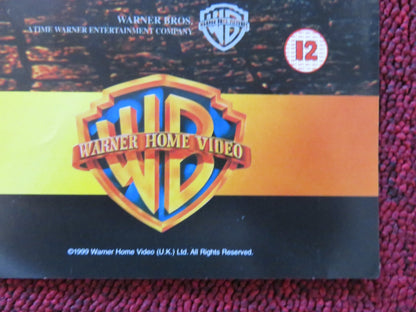 THE AVENGERS VHS VIDEO POSTER UMA THURMAN RALPH FIENNES 1998 Rendezvous Cinema Movie posters