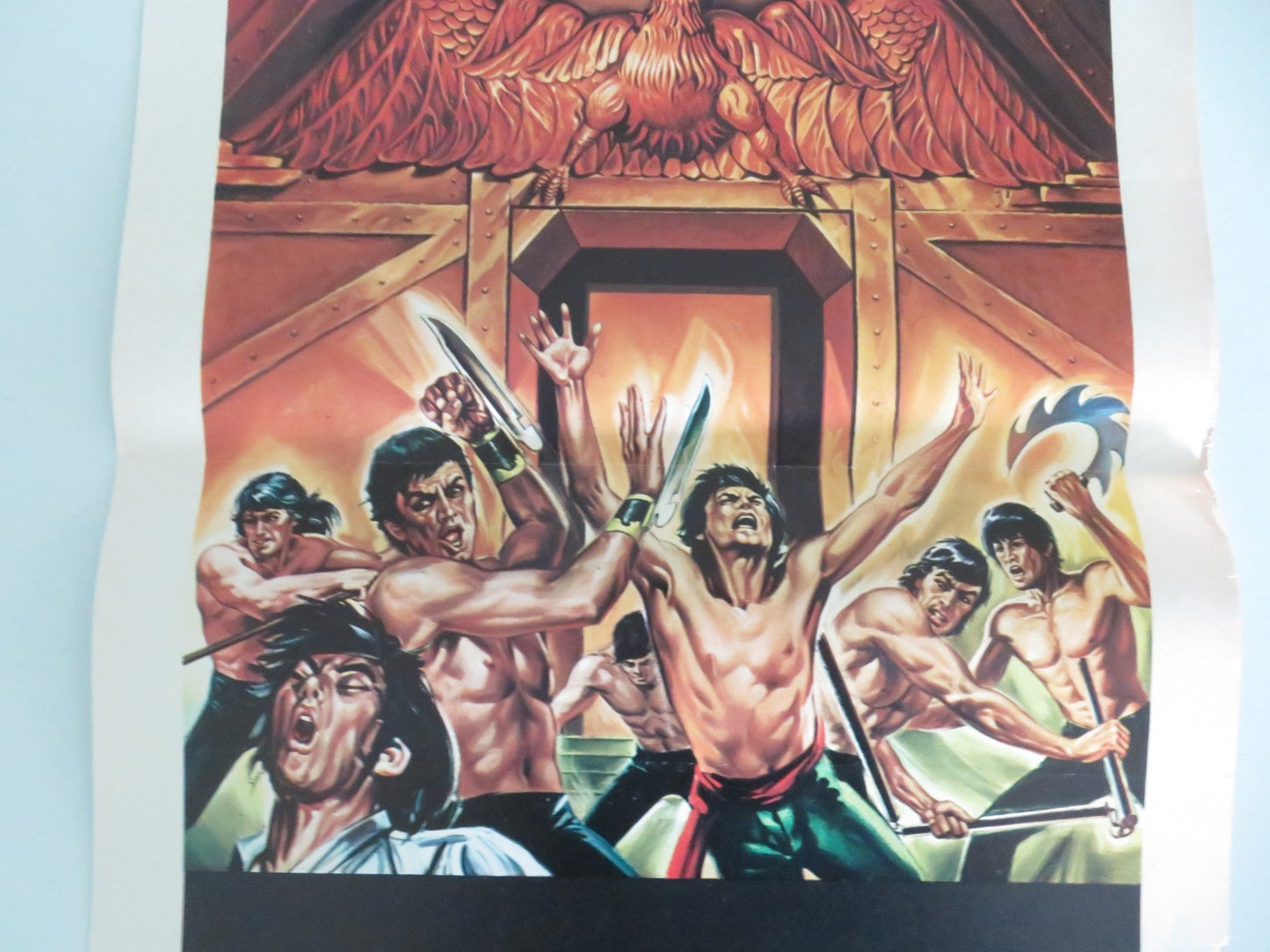 THE AVENGING EAGLE ITALIAN LOCANDINA POSTER TI LUNG KU FENG SHAW BROTHERS 1978 Movie posters