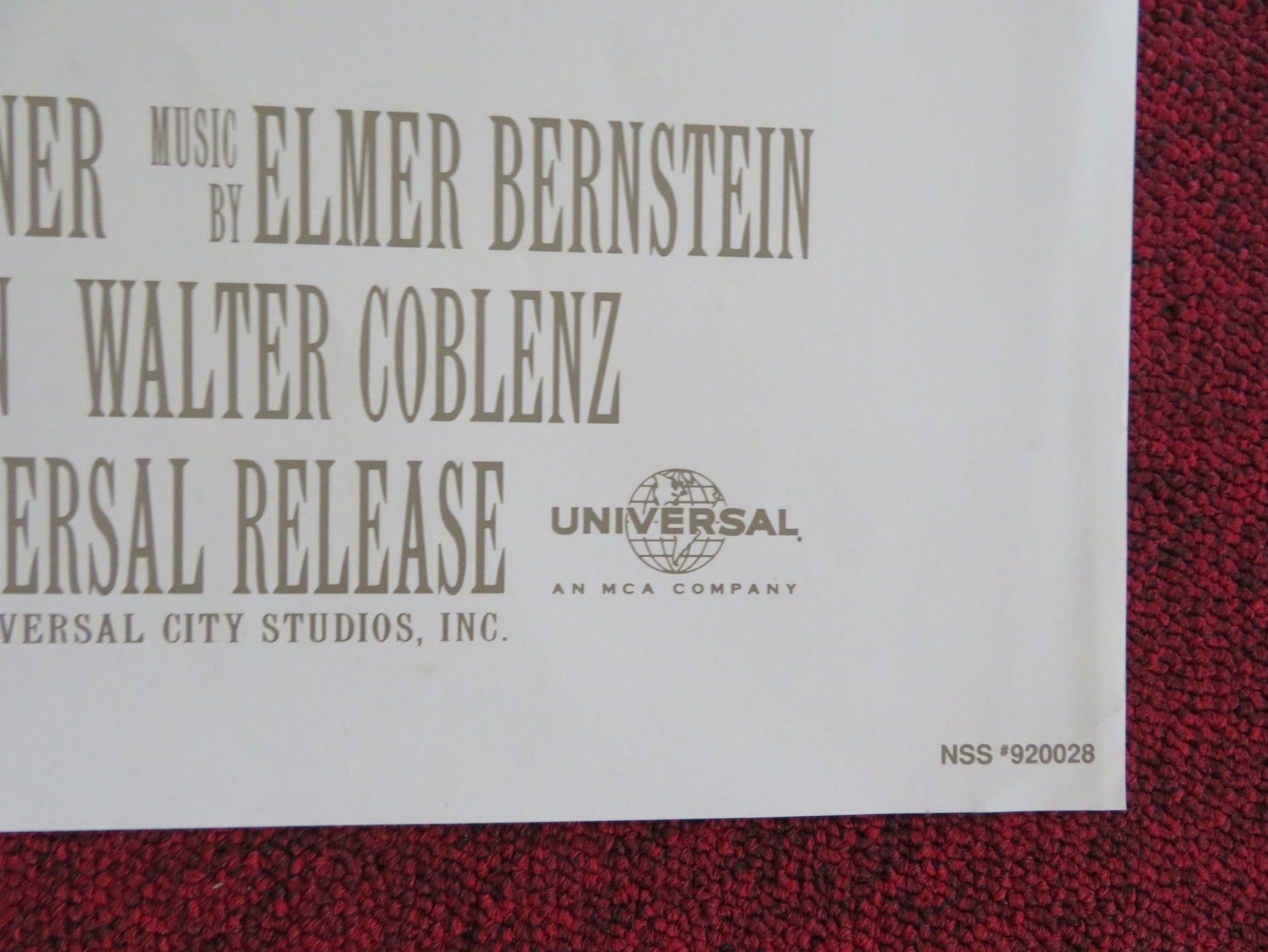 THE BABE FOLDED US ONE SHEET POSTER JOHN GOODMAN KELLY MCGILLIS 1992 Rendezvous Cinema Movie posters