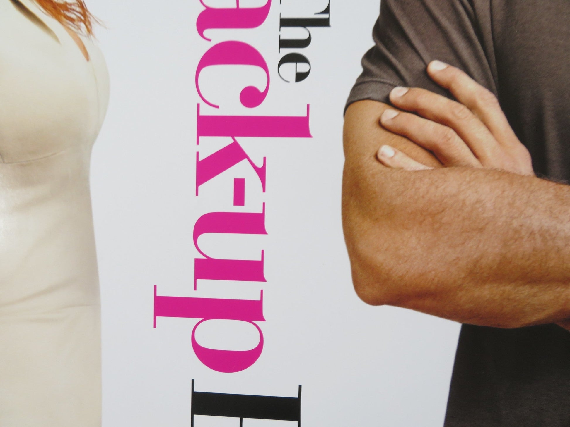 THE BACK - UP PLAN US ONE SHEET ROLLED POSTER JENNIFER LOPEZ ALEX O'LOUGHLIN 2010 Rendezvous Cinema Movie posters