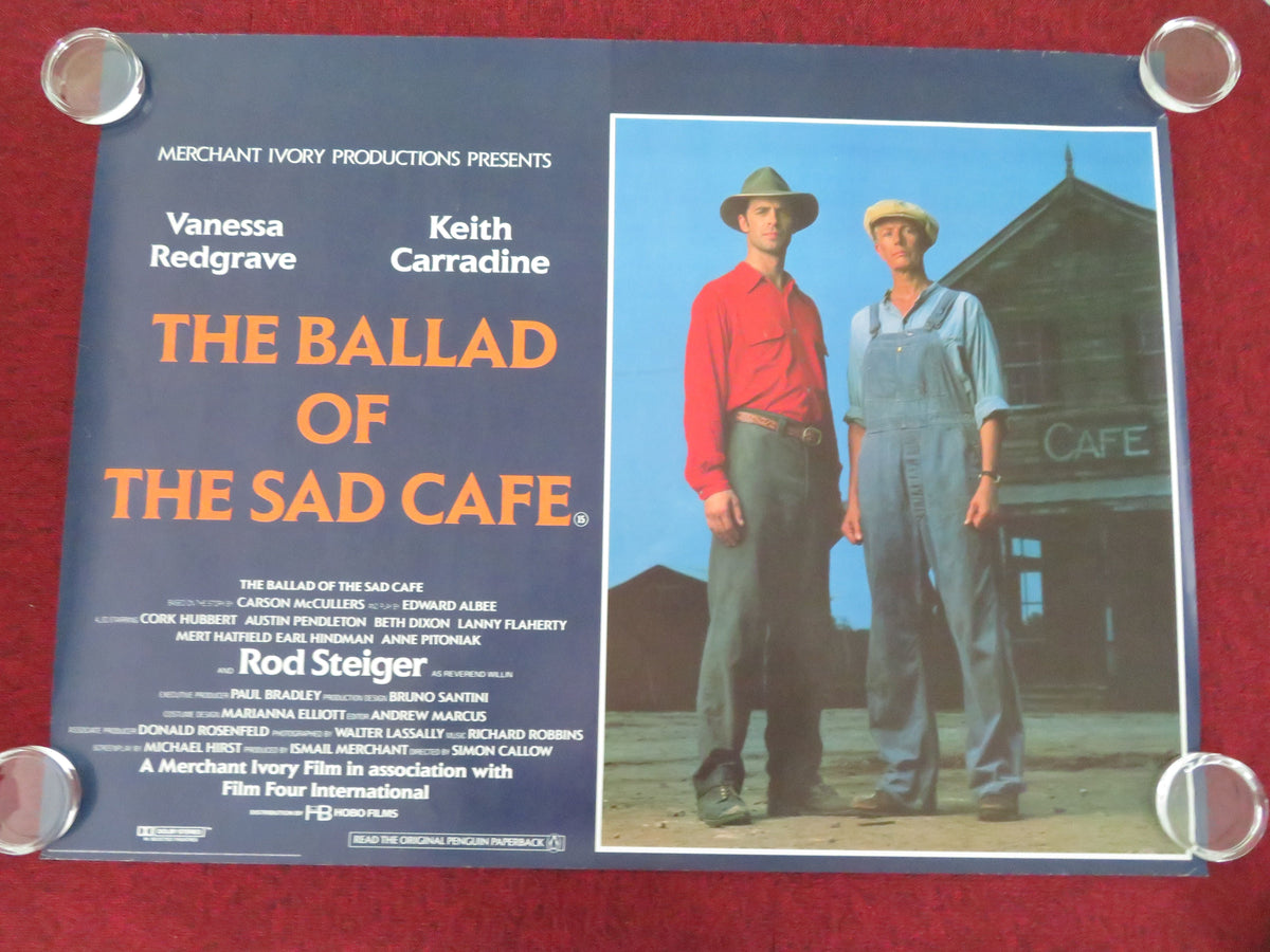The Ballad of the Sad Cafe UK Quad Rolled Poster Vanessa Redgrave 1991 Movie posters