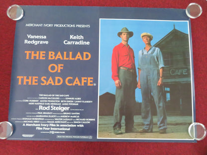 The Ballad of the Sad Cafe UK Quad Rolled Poster Vanessa Redgrave 1991 Movie posters