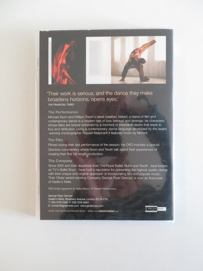 THE BALLET BOYZ - NAKED (DVD) WILLIAM TREVITT MICHAEL NUNN 2005 REGION 2 Rendezvous Cinema Movie posters