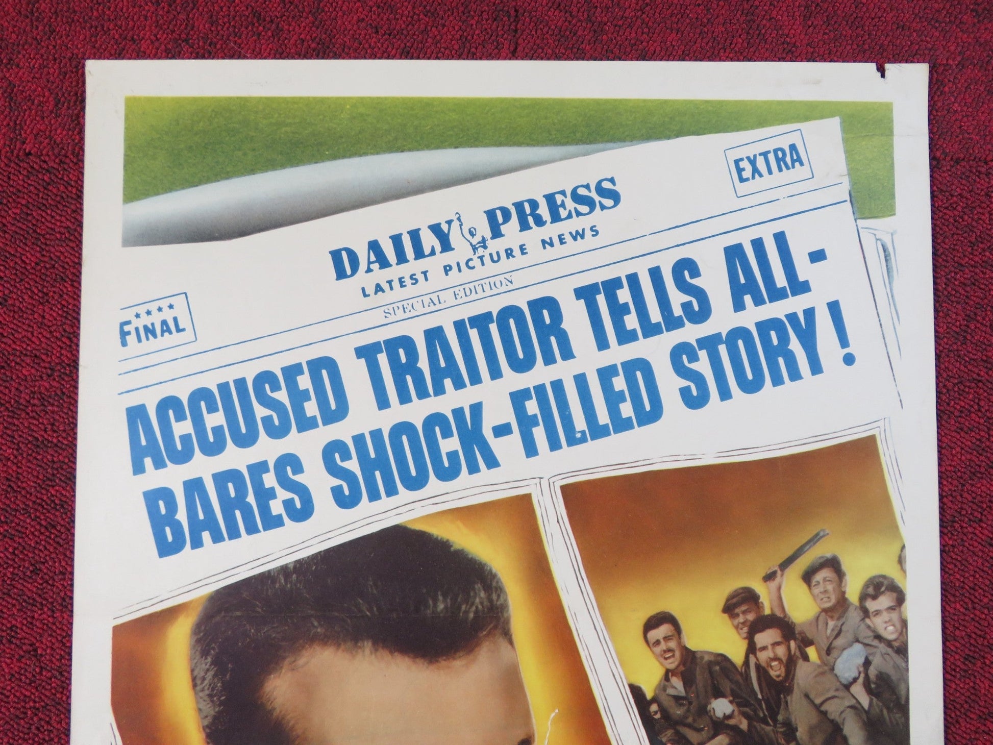 THE BAMBOO PRISON US INSERT POSTER ROBERT FRANCIS DIANNE FOSTER 1954 Rendezvous Cinema Movie posters