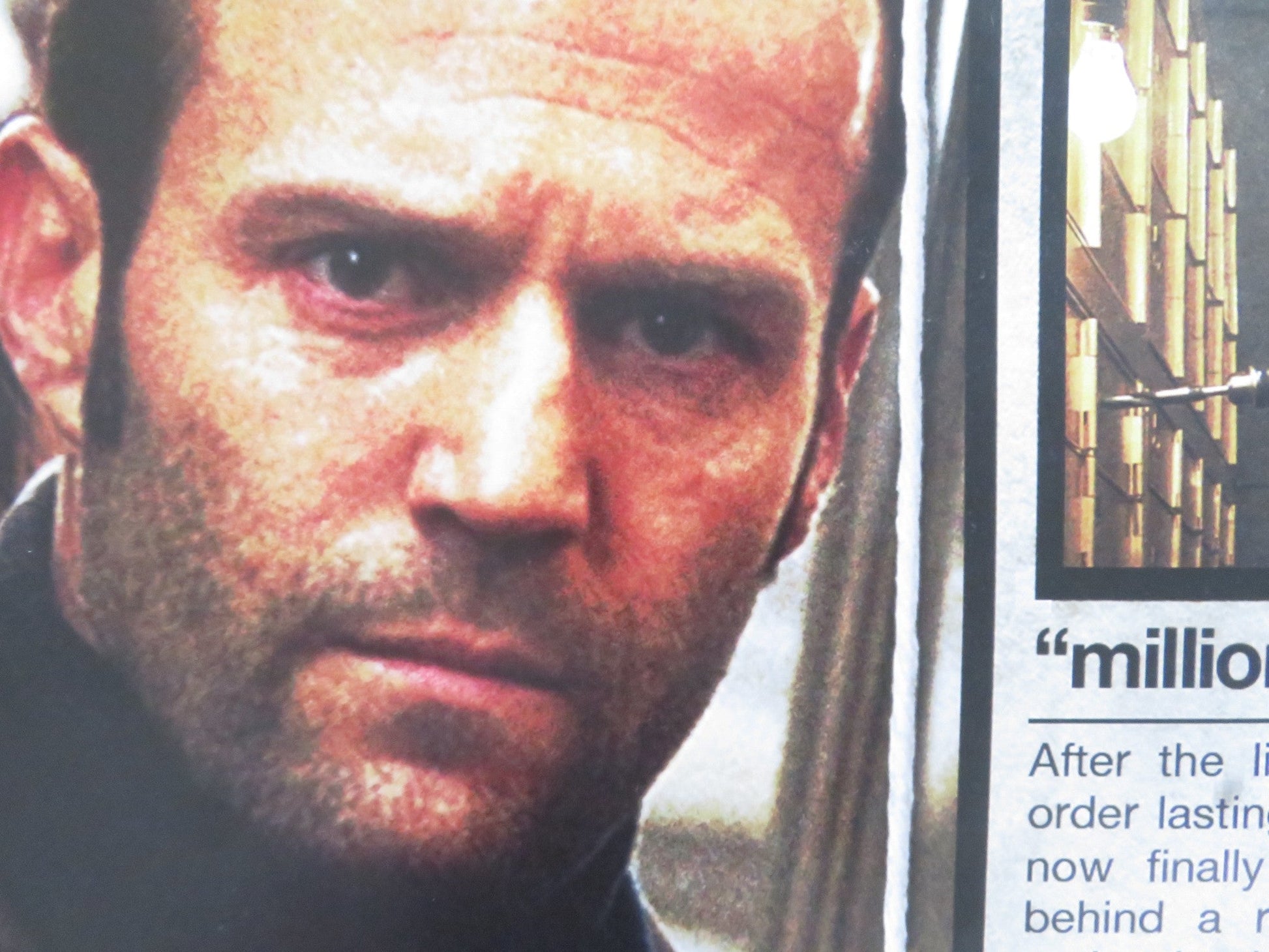 THE BANK JOB VHS VIDEO POSTER JASON STATHAM SAFFRON BURROWS 2008 Rendezvous Cinema Movie posters