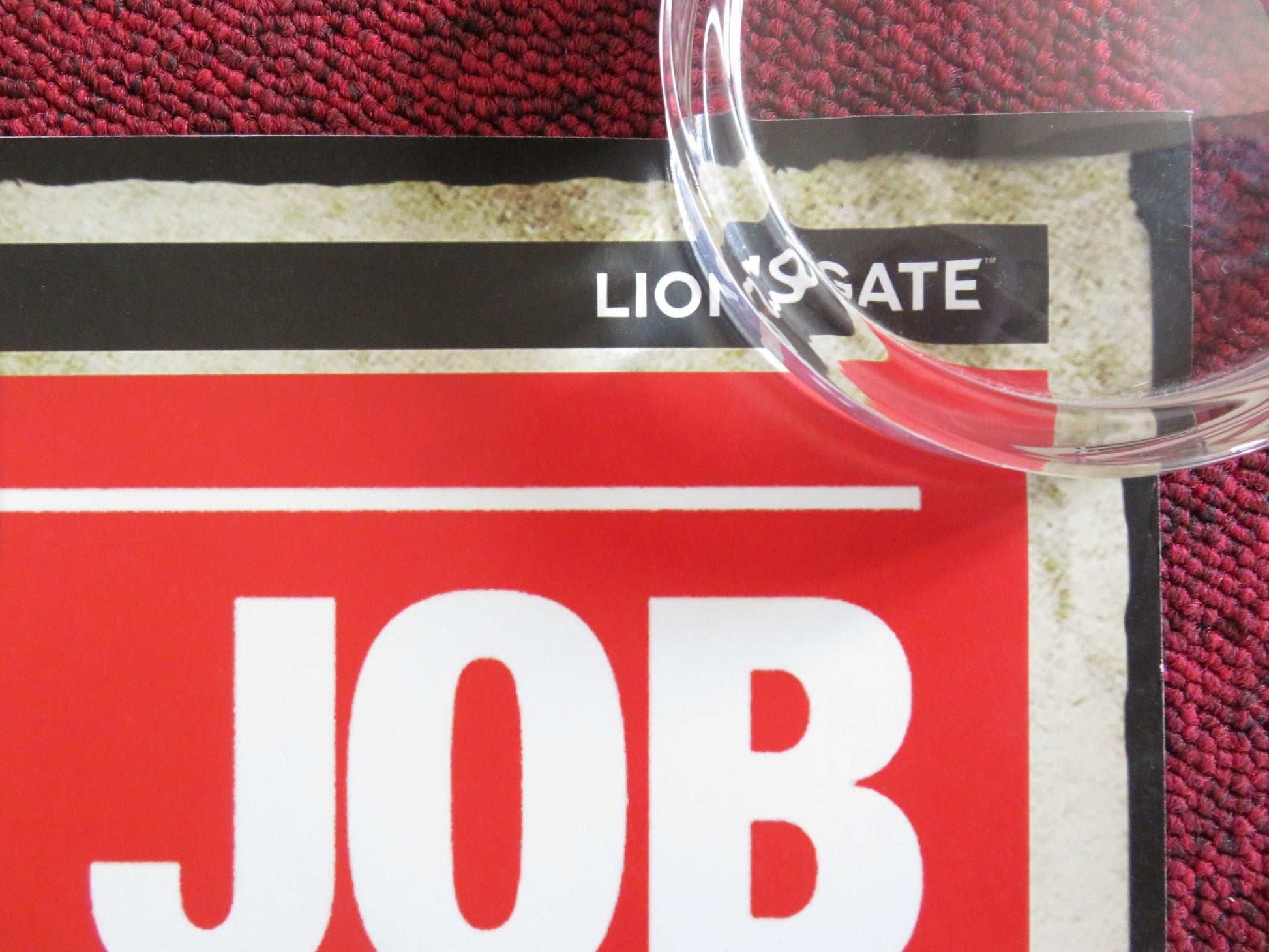 THE BANK JOB VHS VIDEO POSTER JASON STATHAM SAFFRON BURROWS 2008 Rendezvous Cinema Movie posters