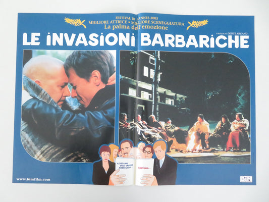 The Barbarian Invasions - B Italian Fotobusta Poster Girard Rousseau 2003 Movie posters