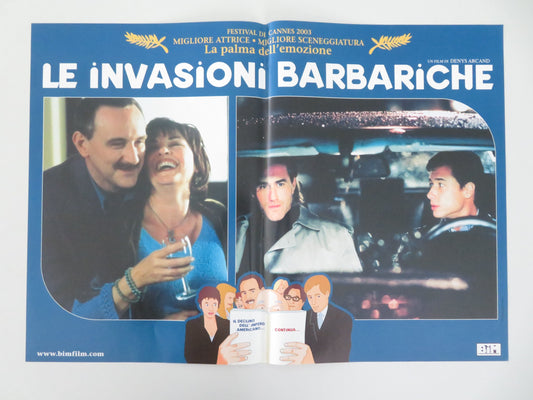 The Barbarian Invasions - C Italian Fotobusta Poster Girard Rousseau 2003 Movie posters