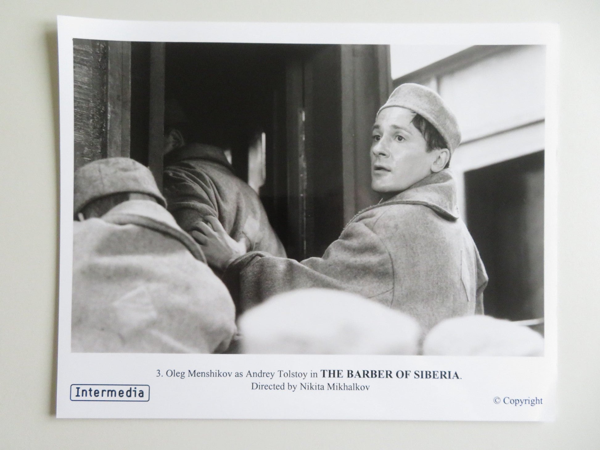 THE BARBER OF SIBERIA MOVIE STILL PHOTO LOT OF 3 JULIA ORMOND O. MENSHIKOV 1998 - Rendezvous Cinema