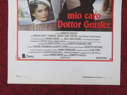 THE BATCHELOR ITALIAN LOCANDINA POSTER KEITH CARRADINE MIRANDA RICHARDSON 1990 Rendezvous Cinema Movie posters