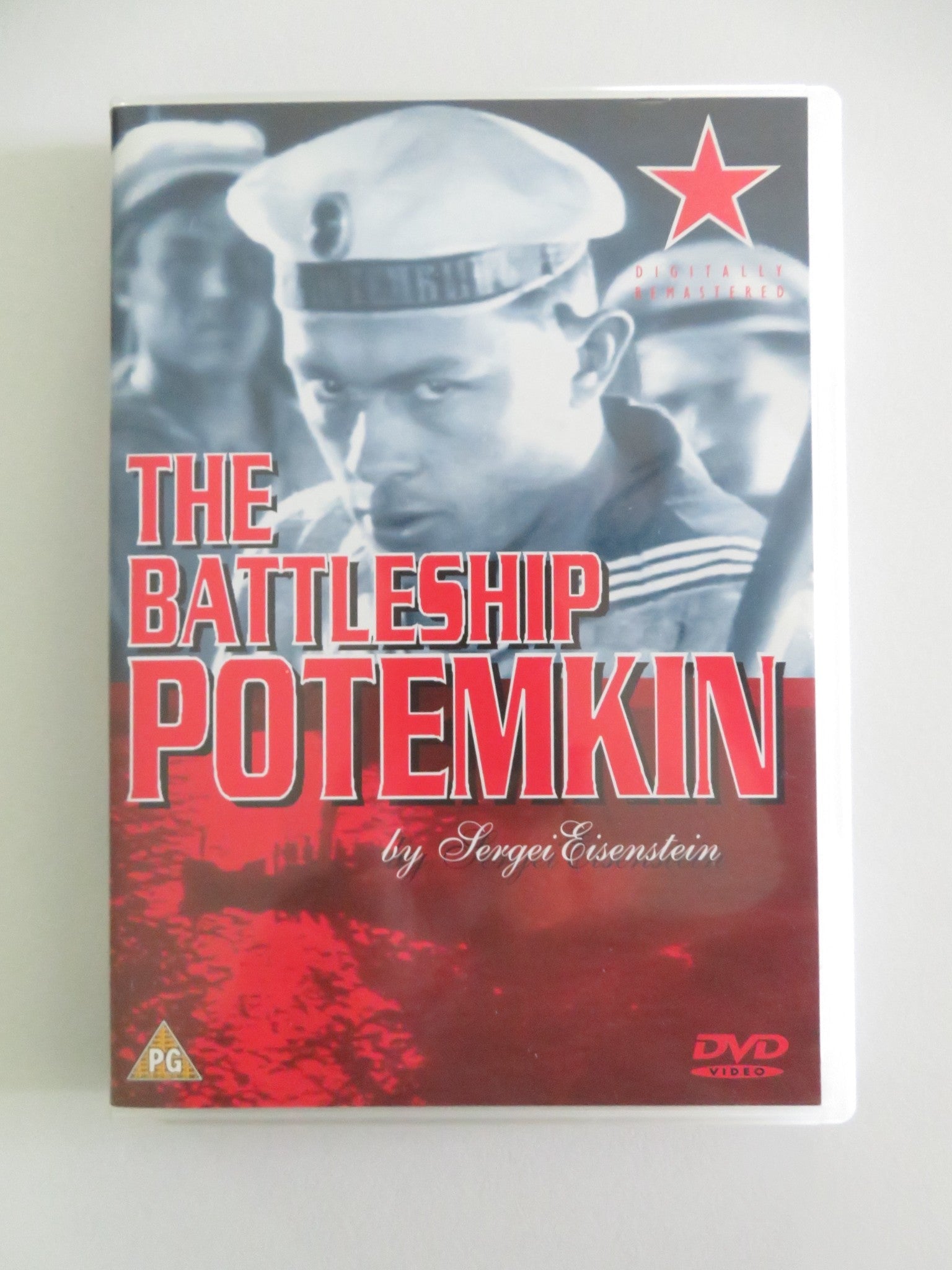 The Battleship Potemkin (DVD) Aleksandr Antonov Vladimir Barskiy 1925 Region 2 Movie posters