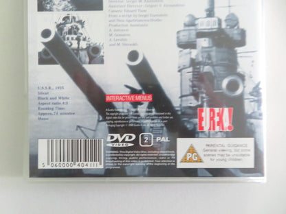 The Battleship Potemkin (DVD) Aleksandr Antonov Vladimir Barskiy 1925 Region 2 Movie posters
