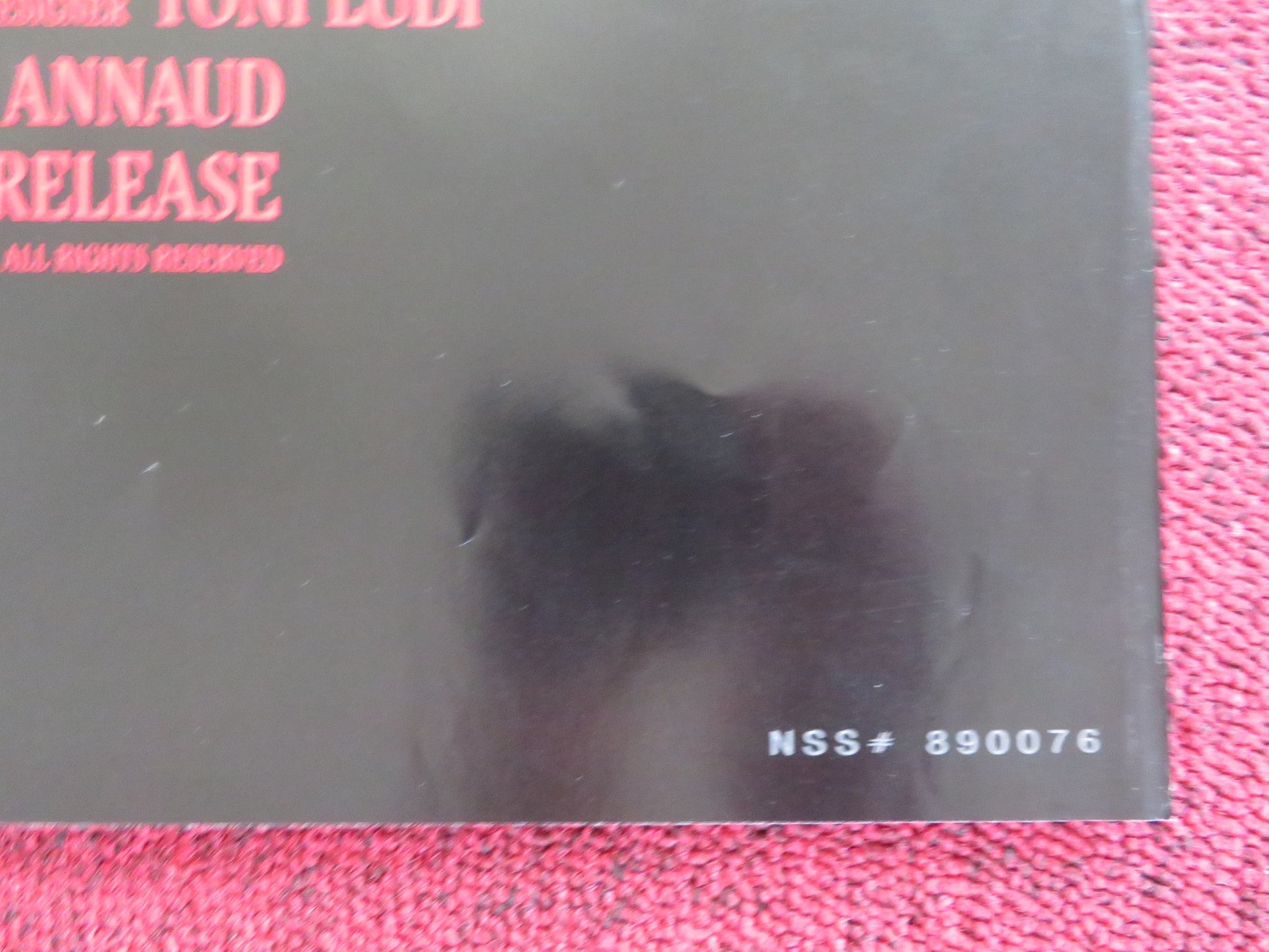 THE BEAR - B FOLDED US ONE SHEET POSTER JACK WALLACE TCHEKY KARYO 1989 Rendezvous Cinema Movie posters