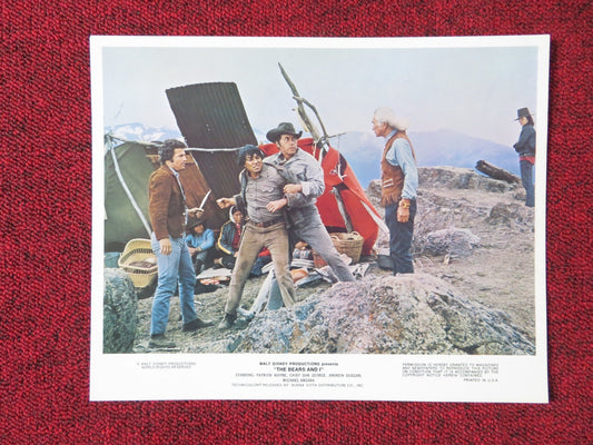 THE BEARS AND I LOBBY CARD DISNEY PATRICK WAYNE CHIEF VAN GEORGE 1974 Rendezvous Cinema Movie posters