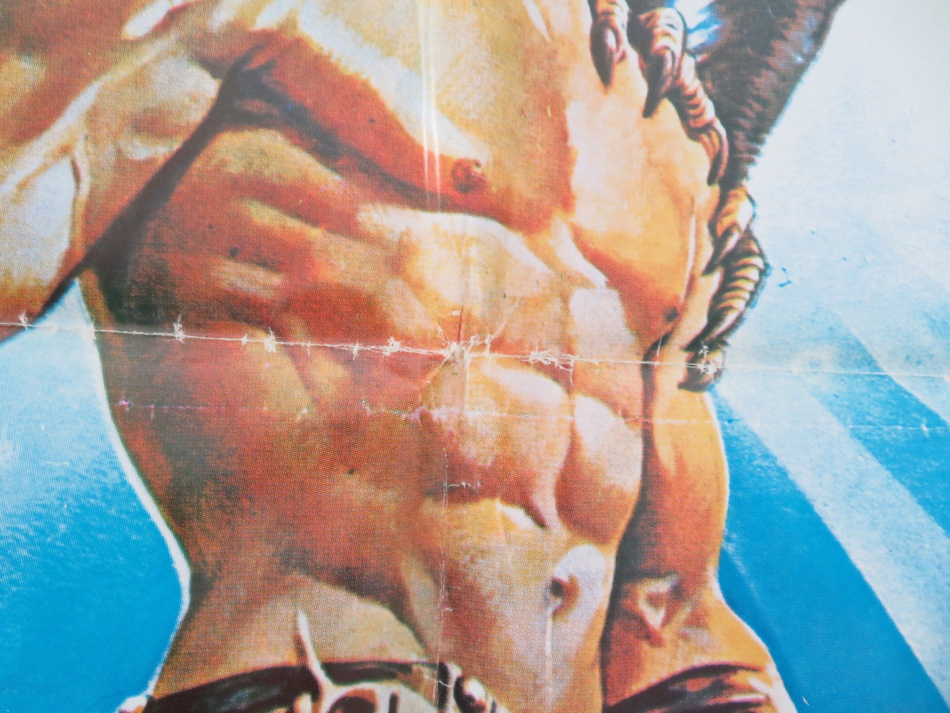 The Beastmaster Lebanese Poster Folded Marc Singer Tanya Roberts Rip Torn 1982 Movie posters