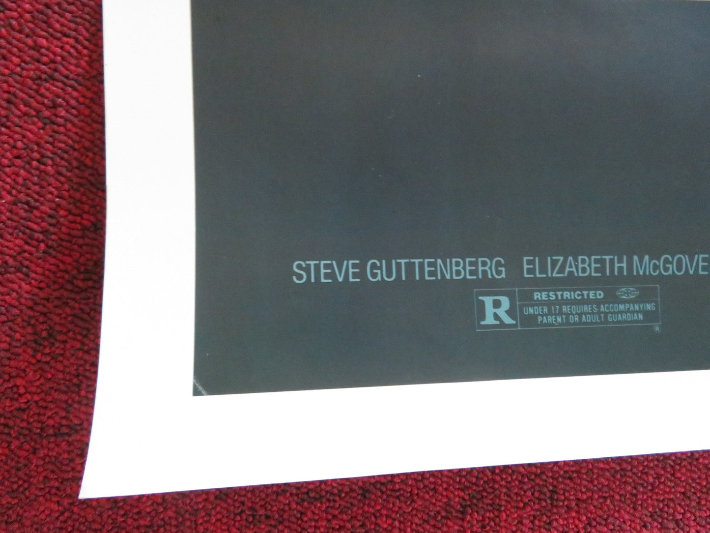 THE BEDROOM WINDOW FOLDED US ONE SHEET POSTER STEVE GUTTENBERG E. MCGOVERN 1987 Rendezvous Cinema Movie posters