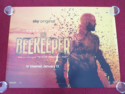 The Beekeeper UK Quad Rolled Poster Jason Statham Josh Hutcherson 2024 Movie posters