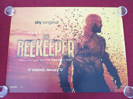 The Beekeeper UK Quad Rolled Poster Jason Statham Josh Hutcherson 2024 Movie posters