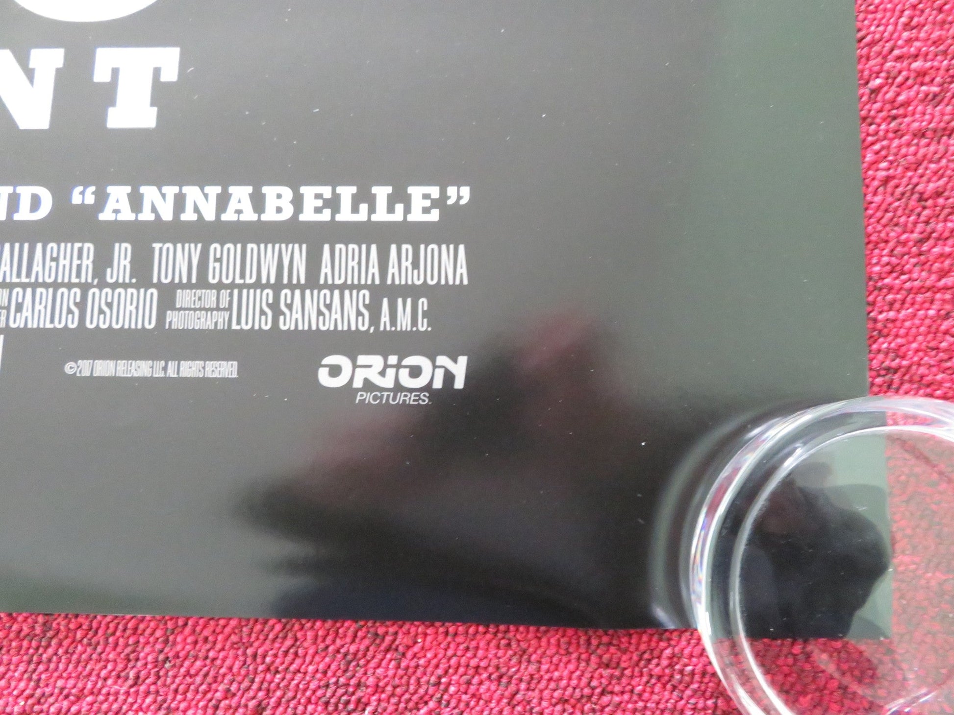 THE BELKO EXPERIMENT US ONE SHEET ROLLED POSTER JOHN GALLAGHER JR. 2016 Rendezvous Cinema Movie posters