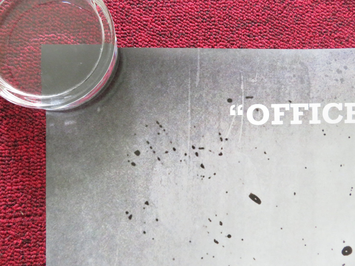 THE BELKO EXPERIMENT US ONE SHEET ROLLED POSTER JOHN GALLAGHER JR. 2016 Rendezvous Cinema Movie posters