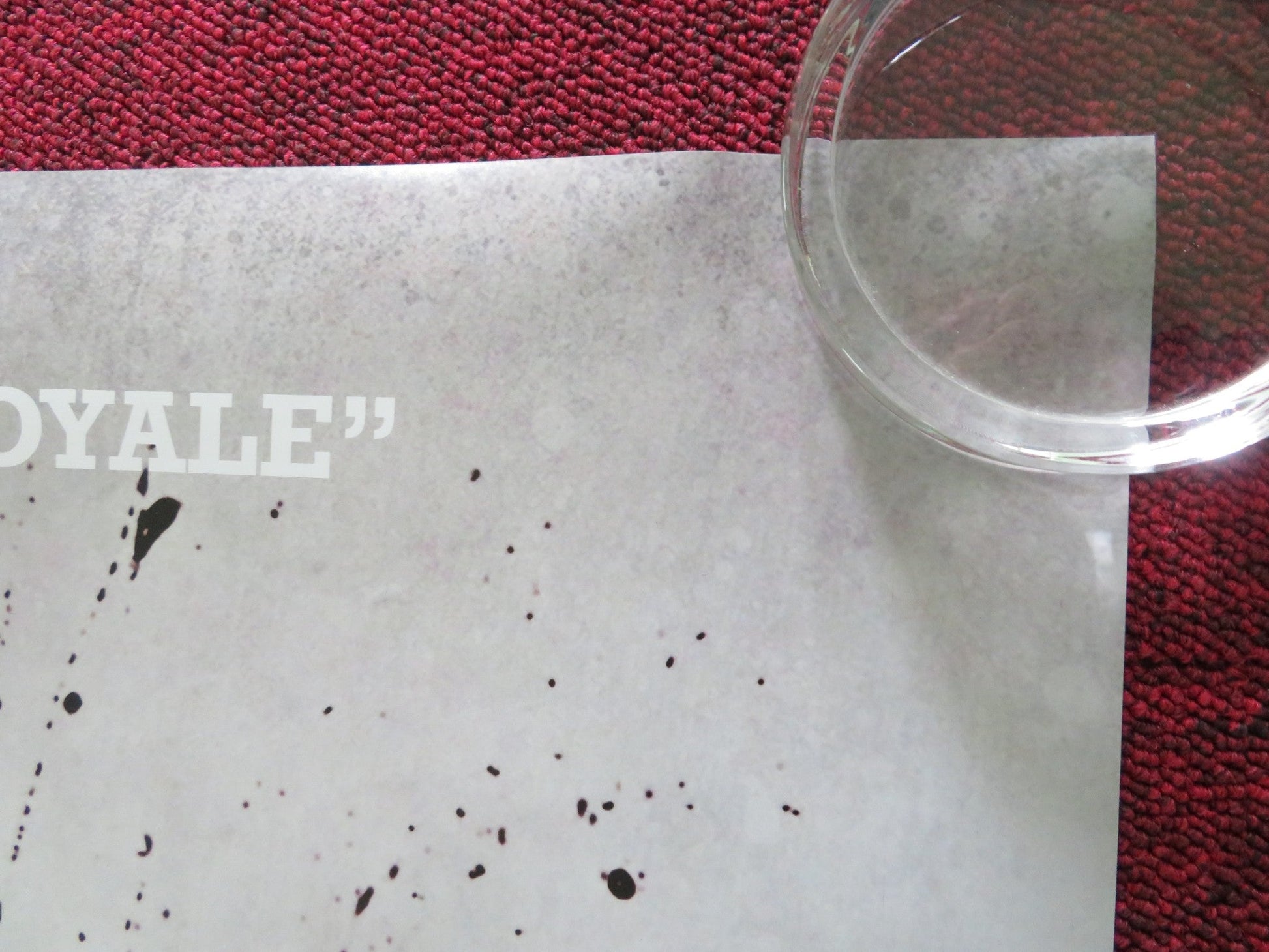 THE BELKO EXPERIMENT US ONE SHEET ROLLED POSTER JOHN GALLAGHER JR. 2016 Rendezvous Cinema Movie posters