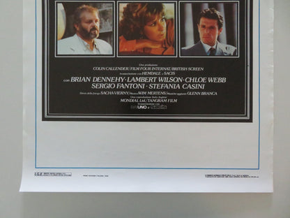 THE BELLY OF AN ARCHITECT ITALIAN LOCANDINA POSTER BRIAN DENNEHY WILSON 1987 Movie posters
