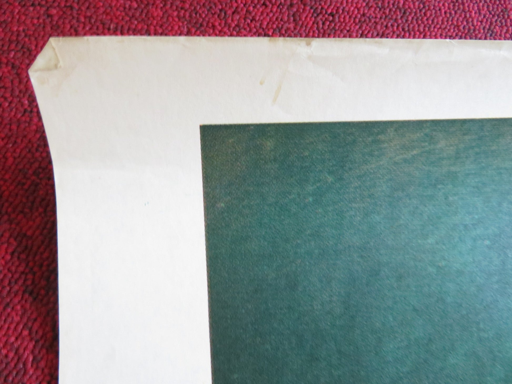 THE BERMUDA DEPTHS LEBANESE POSTER ROLLED LEIGH MCCLOSKEY CARL WEATHERS 1978 Rendezvous Cinema Movie posters