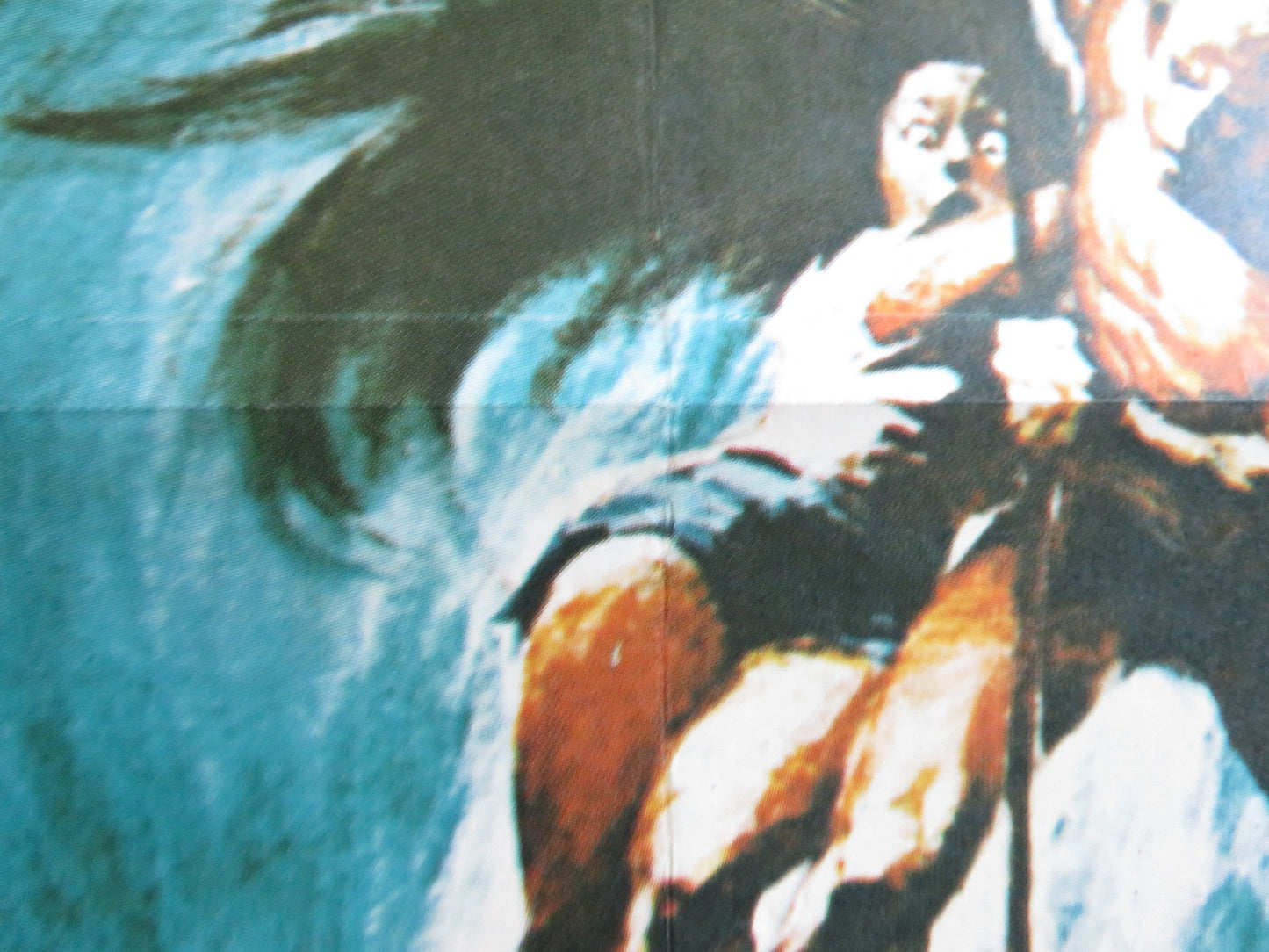 THE BERMUDA DEPTHS LEBANESE POSTER ROLLED LEIGH MCCLOSKEY CARL WEATHERS 1978 Rendezvous Cinema Movie posters