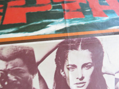 THE BERMUDA DEPTHS LEBANESE POSTER ROLLED LEIGH MCCLOSKEY CARL WEATHERS 1978 Rendezvous Cinema Movie posters