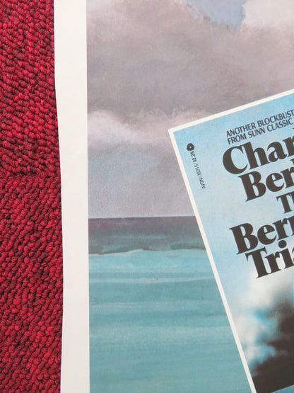 THE BERMUDA TRIANGLE FOLDED US ONE SHEET POSTER BRAD CRANDALL DONALD ALBEE 1979 Movie posters