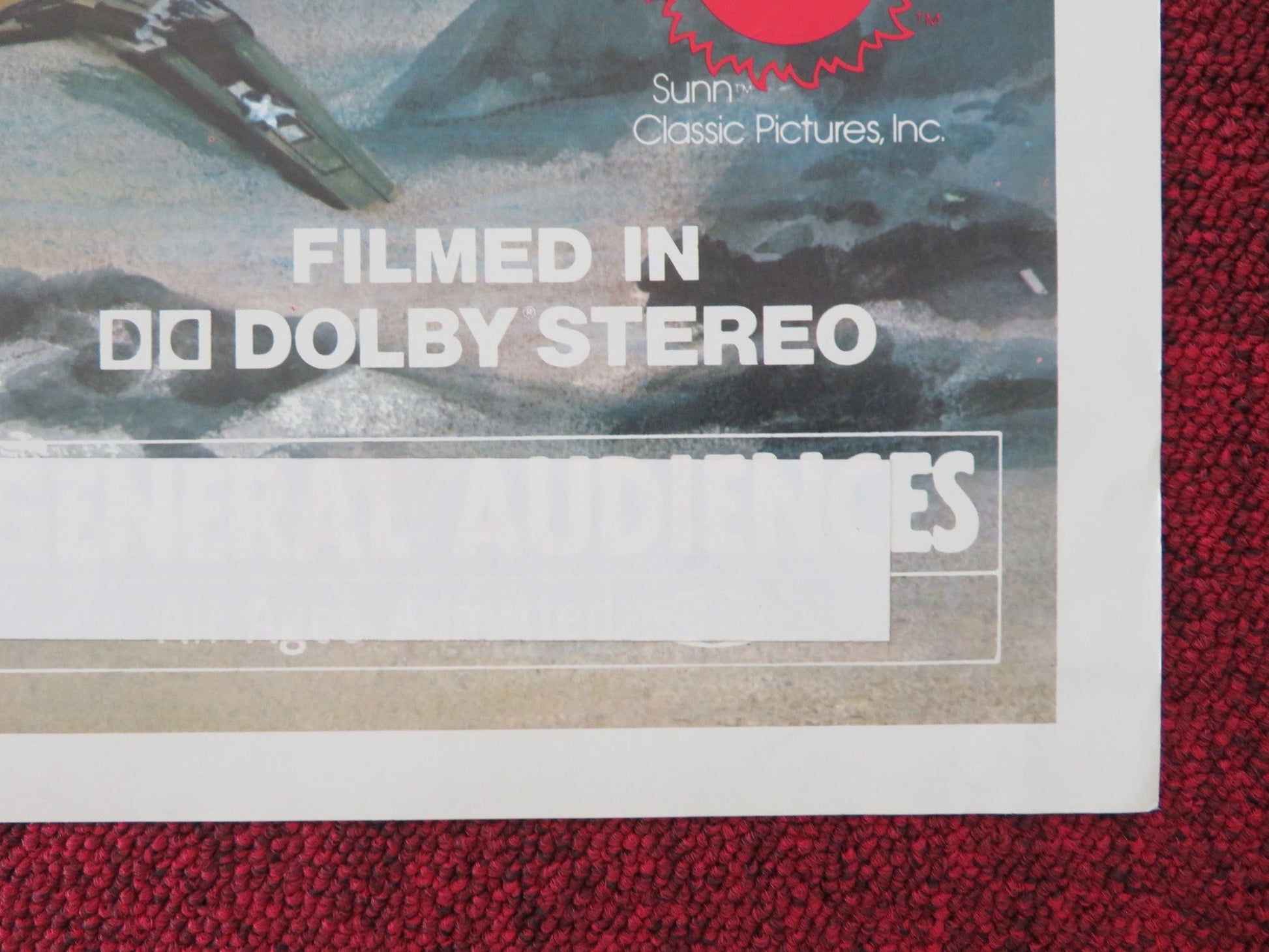 THE BERMUDA TRIANGLE FOLDED US ONE SHEET POSTER BRAD CRANDALL DONALD ALBEE 1979 Movie posters