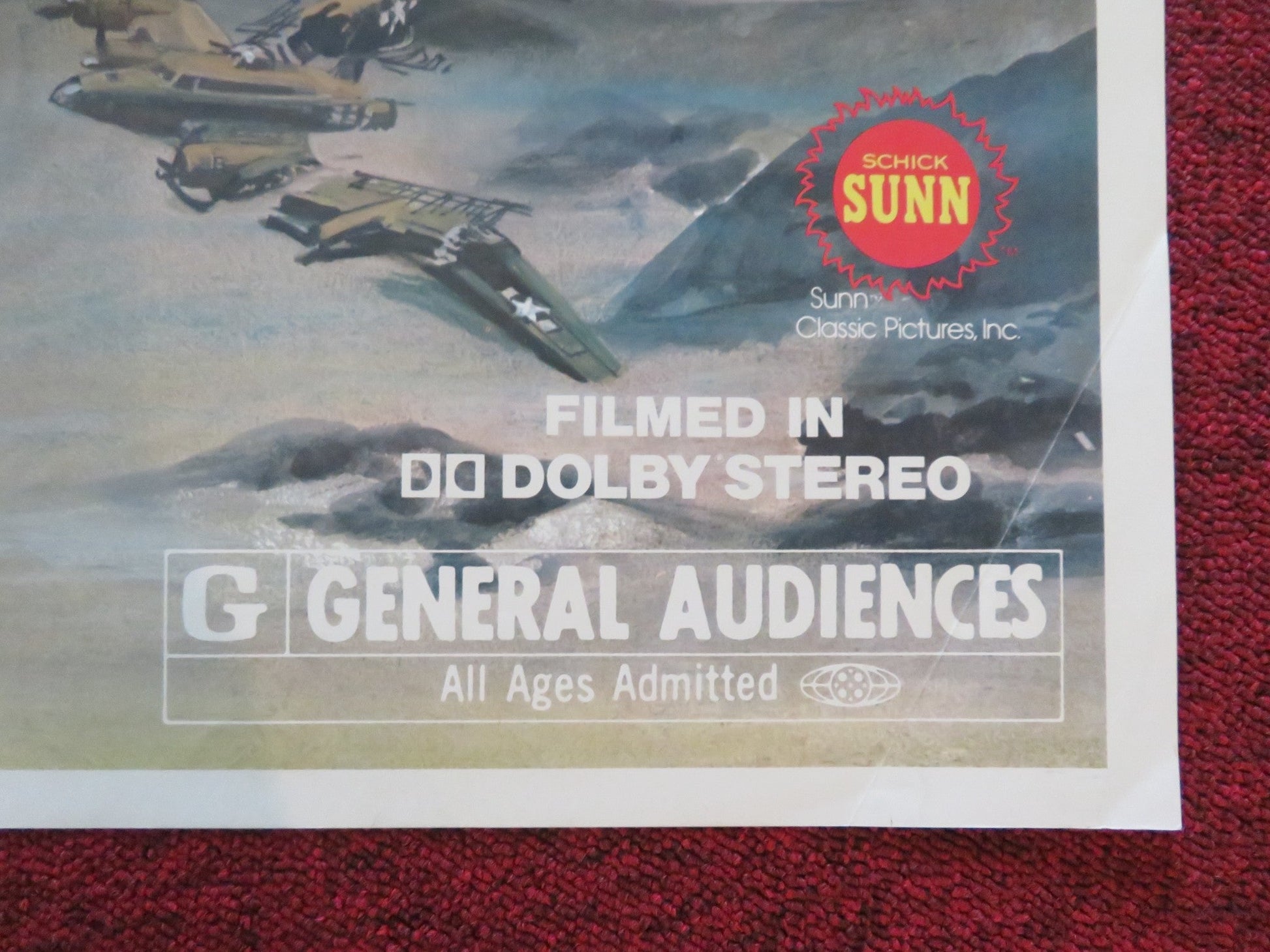 THE BERMUDA TRIANGLE FOLDED US ONE SHEET POSTER CHARLES BERLITZ B. CRANDALL 1979 Movie posters