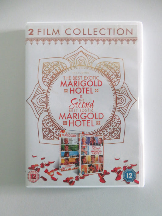 THE BEST EXOTIC MARIGOLD HOTEL + THE SECOND BEST... 2 FILMS (DVD) 2011 REGION 2 Movie posters