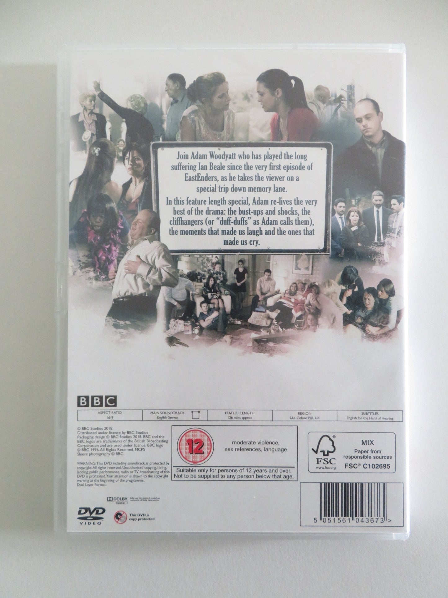 THE BEST OF EASTENDERS (DVD) ADAM WOODYATT 2018 REGION 2+4 Movie posters