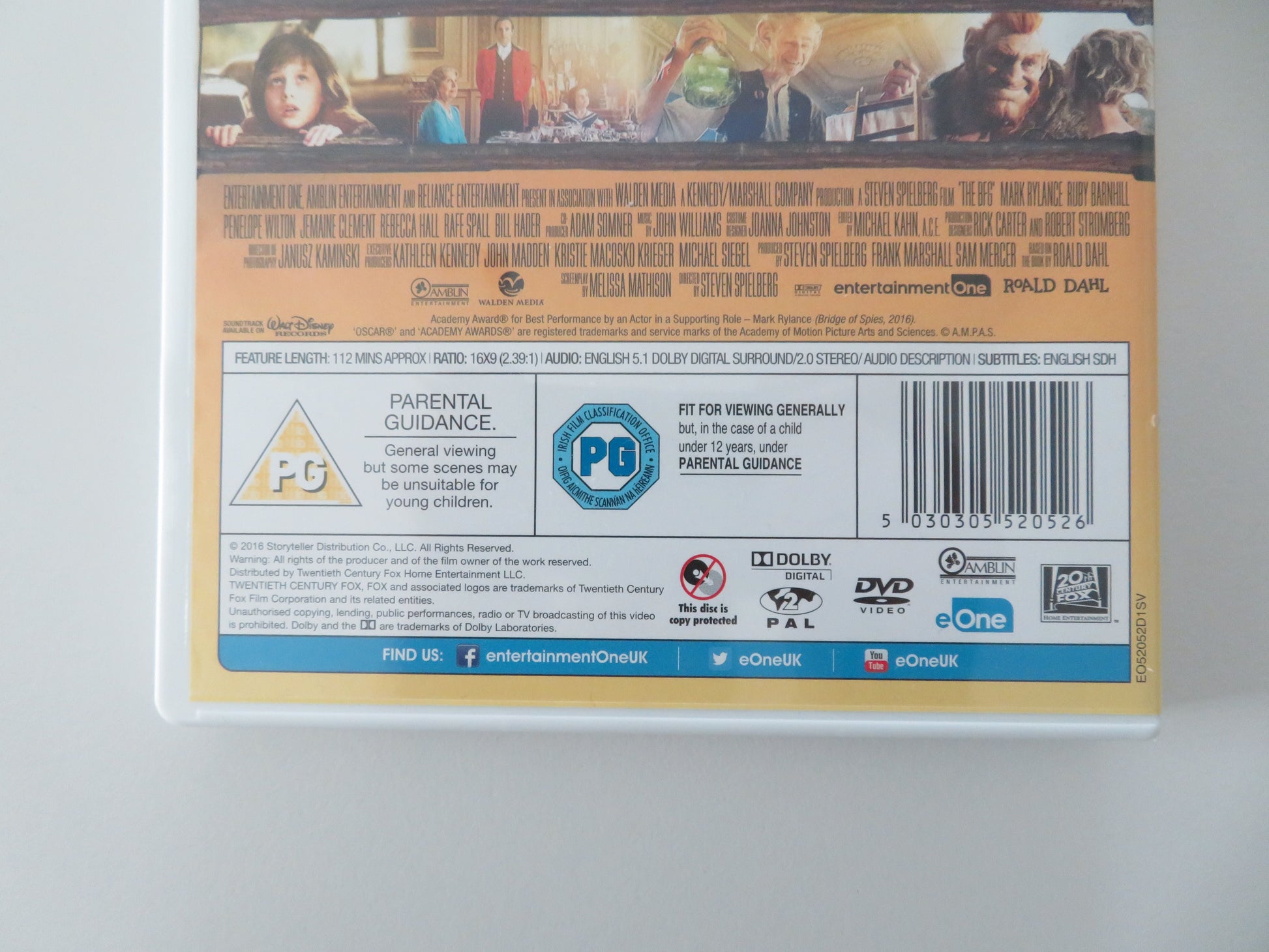 The BFG - B (DVD) Mark Rylance Ruby Barnhill Penelope Wilton 2016 Region 2 Movie posters