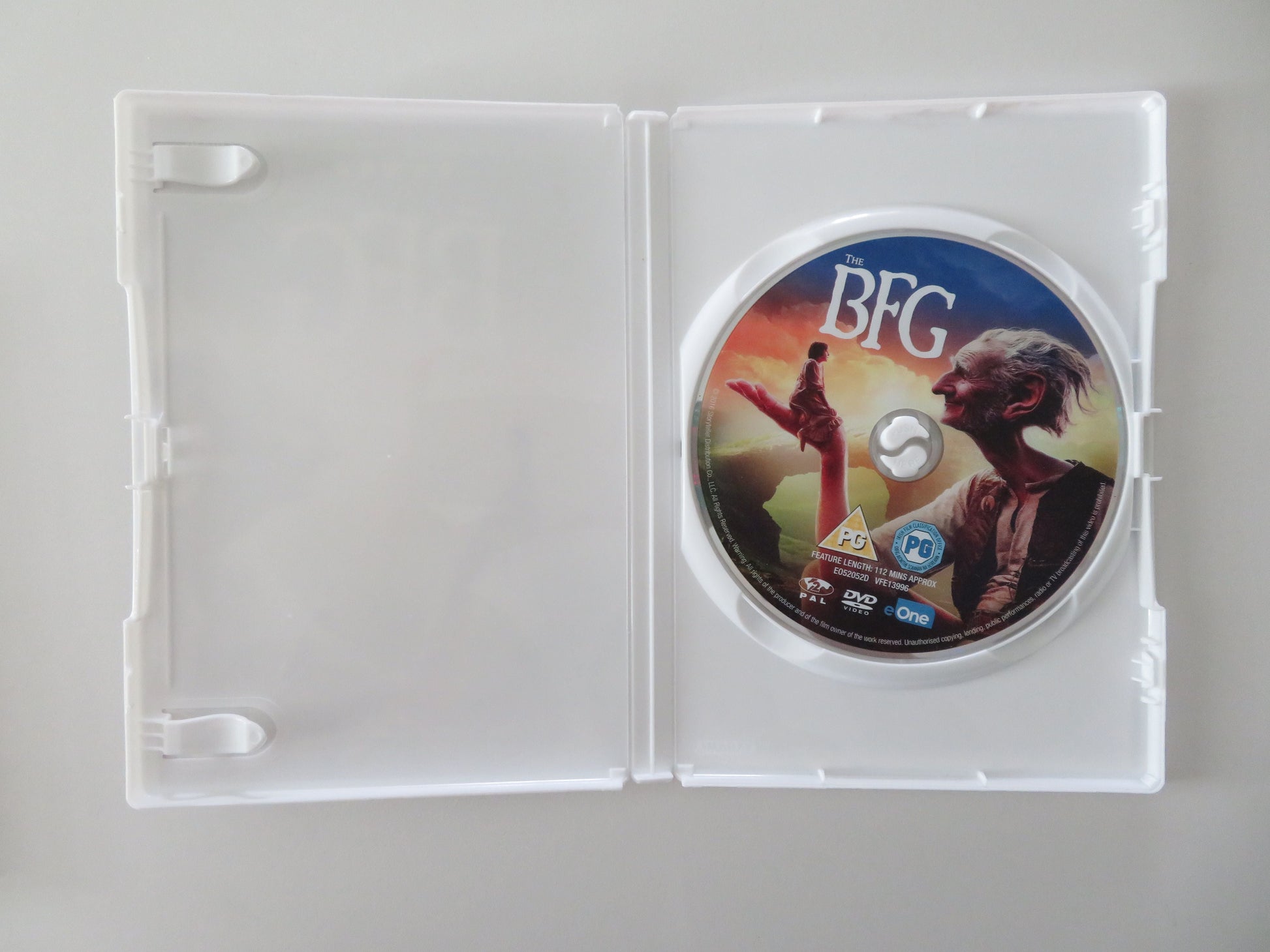 The BFG - B (DVD) Mark Rylance Ruby Barnhill Penelope Wilton 2016 Region 2 Movie posters