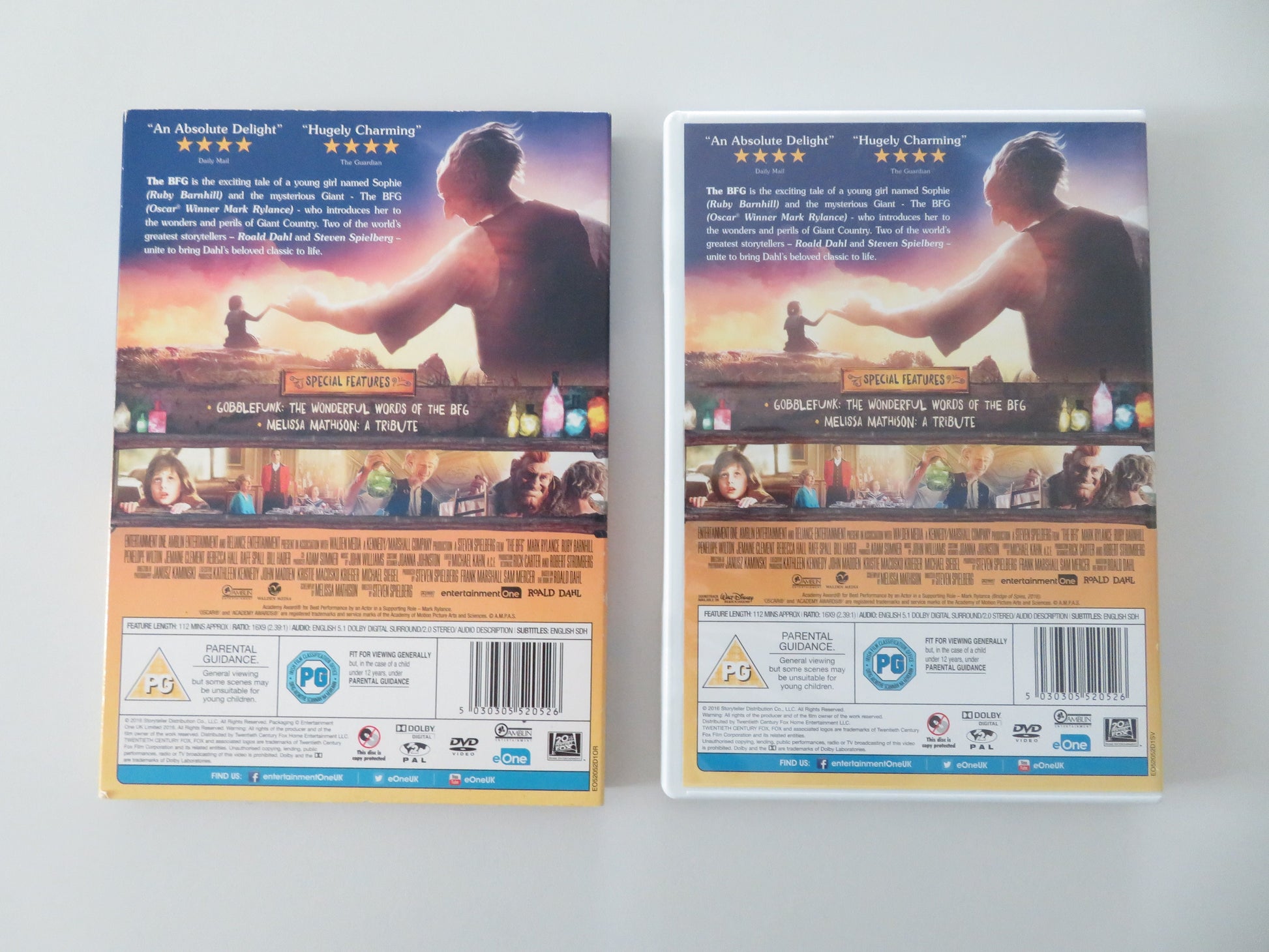 The BFG - B (DVD) Mark Rylance Ruby Barnhill Penelope Wilton 2016 Region 2 Movie posters