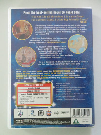 THE BFG (DVD) DAVID JASON AMANDA ROOT 1989 REGION 2 Movie posters