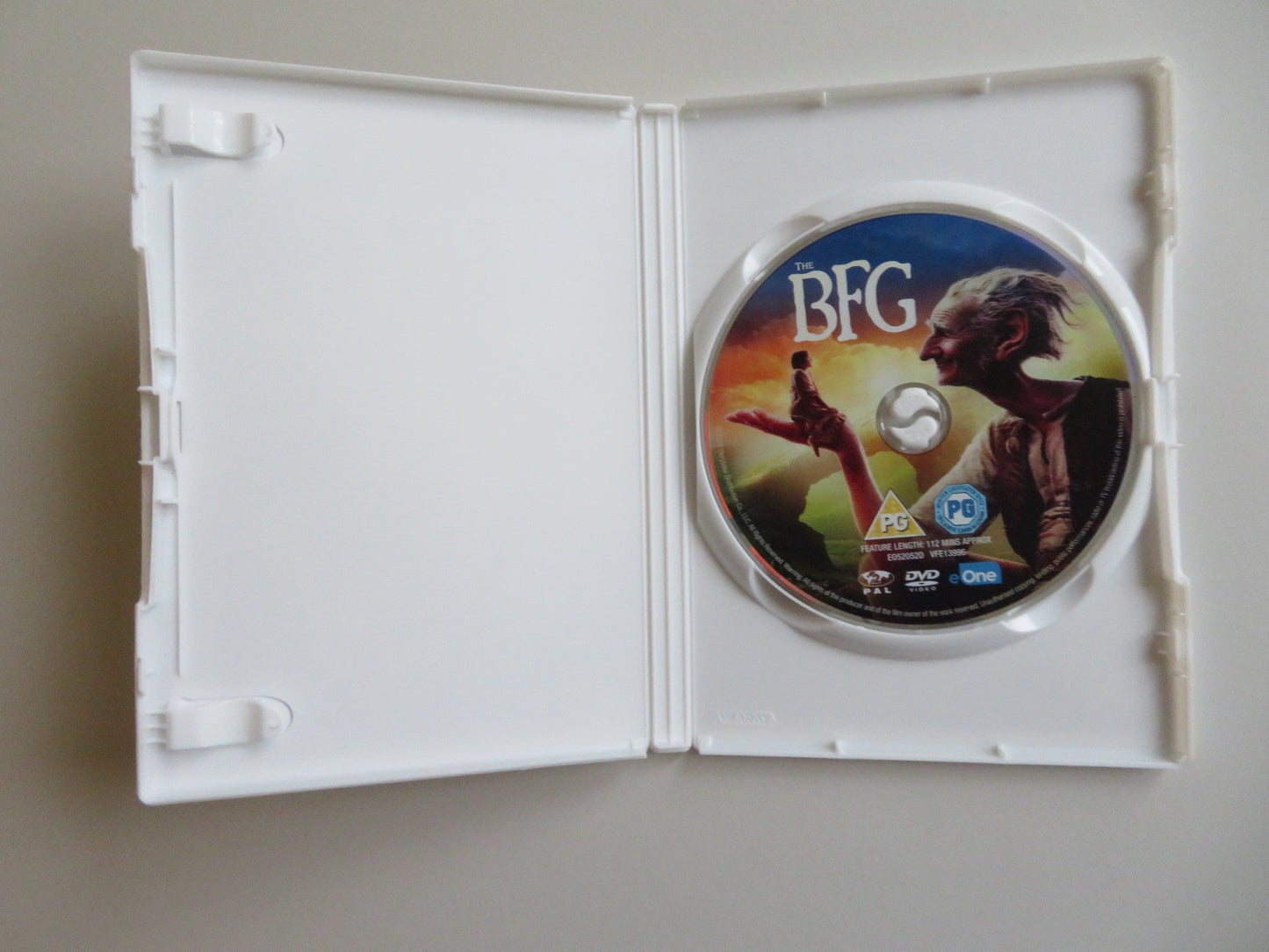 THE BFG (DVD) MARK RYLANCE RUBY BARNHILL 2016 REGION 2 - Rendezvous Cinema