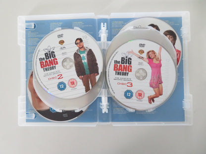 The Big Bang Theory Seasons 1-3 (DVD BoxSet) Jim Parsons Galecki 2007 Region 2 Movie posters