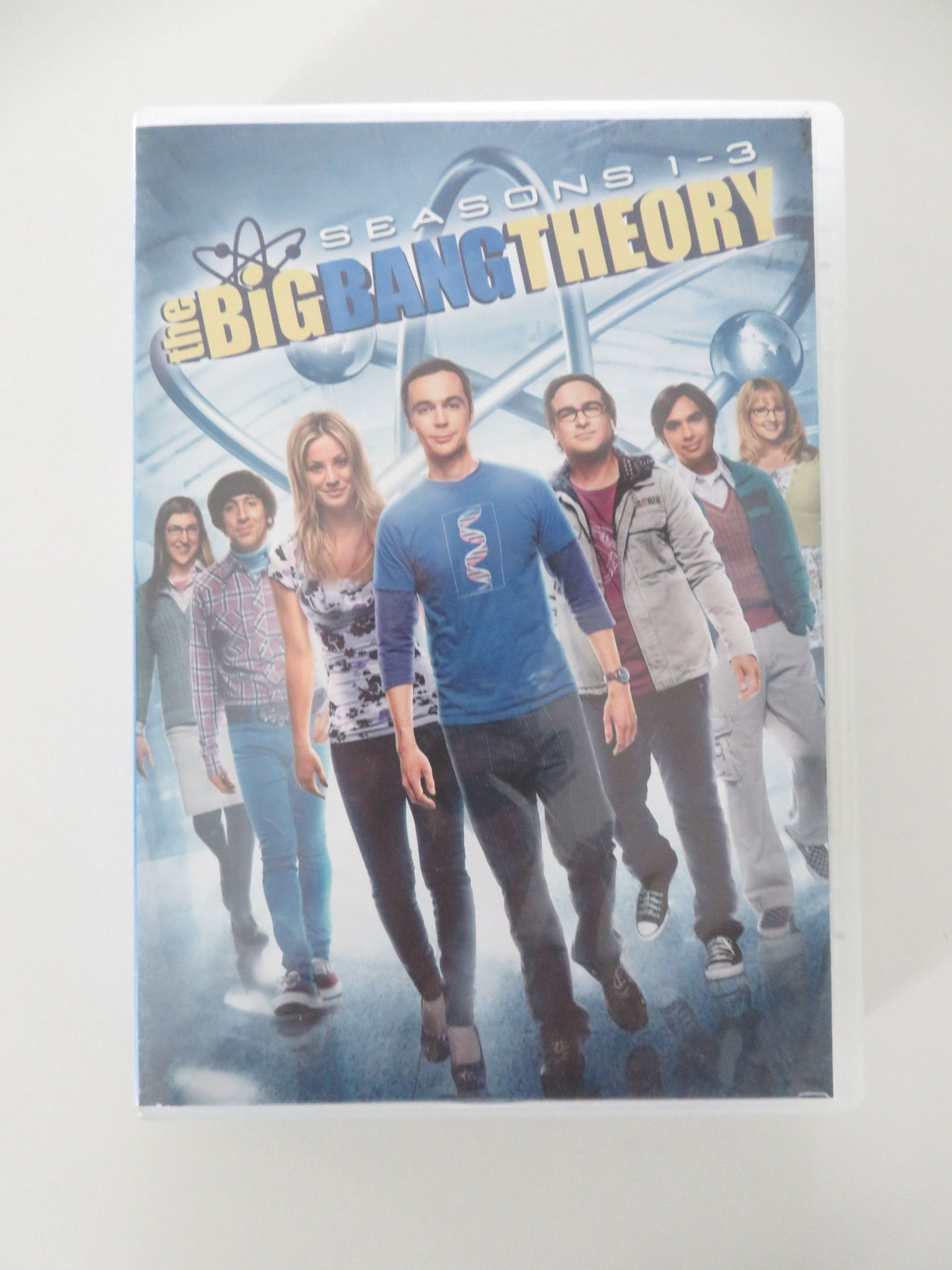The Big Bang Theory Seasons 1-3 (DVD BoxSet) Jim Parsons Galecki 2007 Region 2 Movie posters