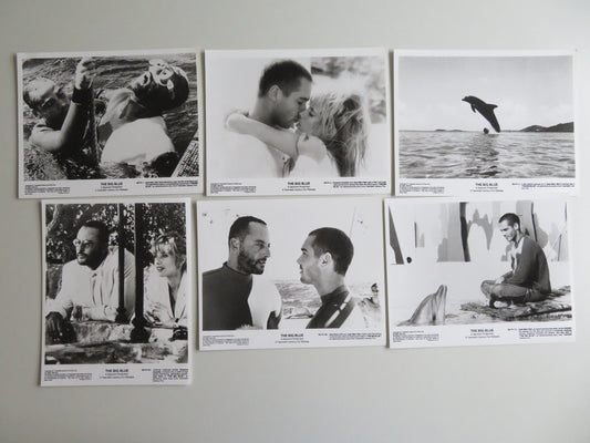 THE BIG BLUE MOVIE STILL PHOTO LOT OF 6 ROSANNA ARQUETTE JEAN RENO 1988 - Rendezvous Cinema