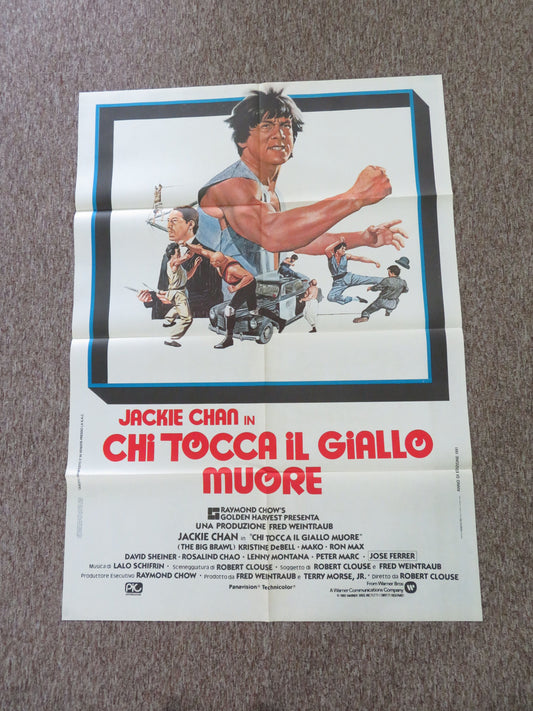 The Big Brawl Italian 2 Foglio Poster Jackie Chan José Ferrer 1981 Movie posters