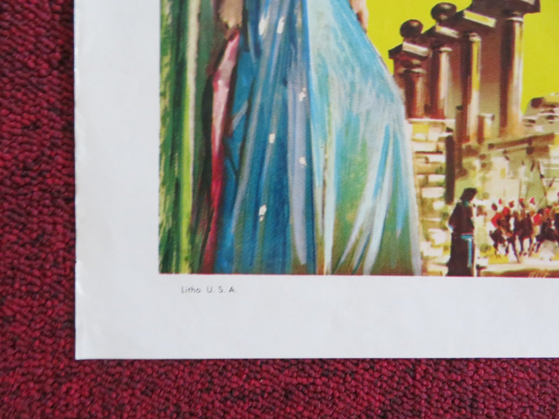 THE BIG FISHERMAN FOLDED US ONE SHEET POSTER HOWARD KEEL SUSAN KOHNER 1959 Rendezvous Cinema Movie posters