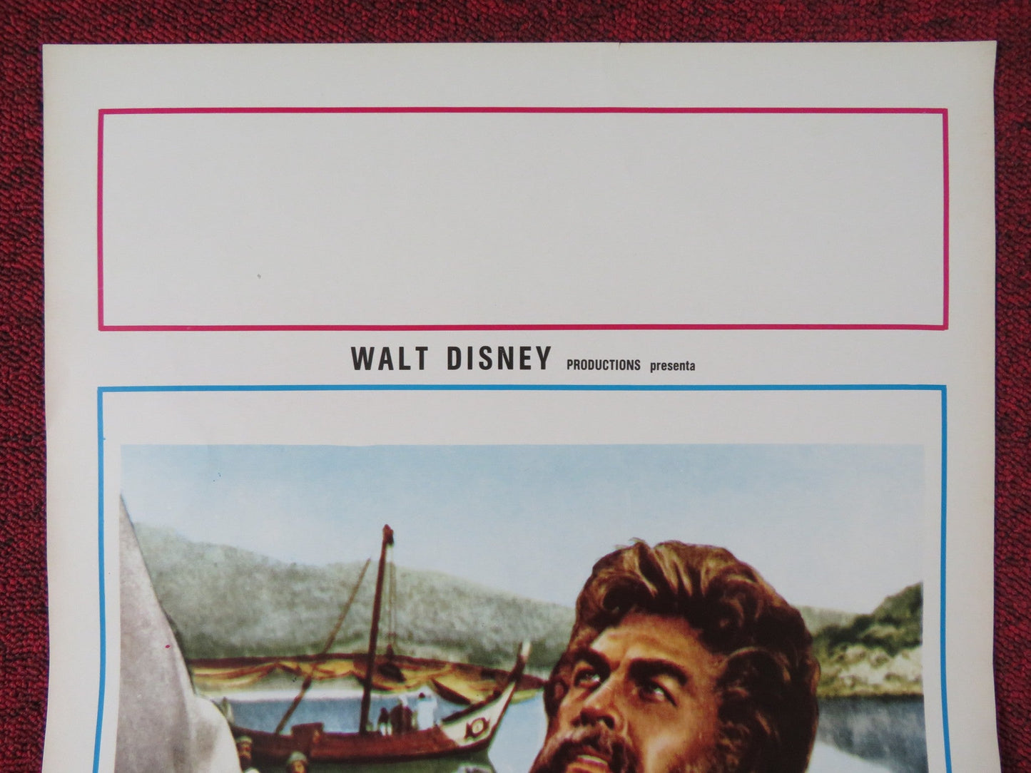 THE BIG FISHERMAN ITALIAN LOCANDINA POSTER DISNEY HOWARD KEEL SUSAN KOHNER 1960 Rendezvous Cinema Movie posters