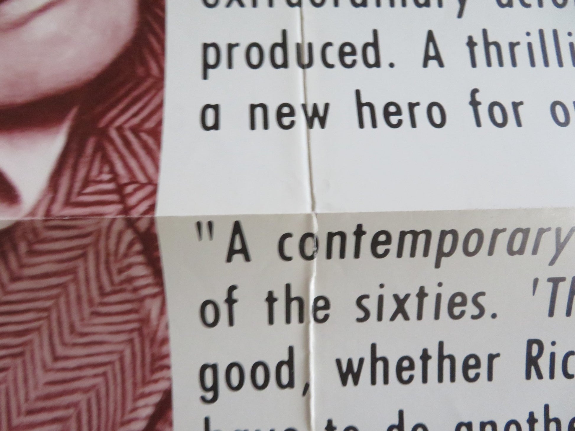 THE BIG FIX - B FOLDED US ONE SHEET POSTER RICHARD DREYFUSS SUSAN ANSPACH 1978 Rendezvous Cinema Movie posters